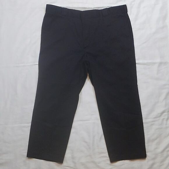 NWOT Dickies 874 Original Fit Black Khakis Work Casual 44X30 - Picture 1 of 8